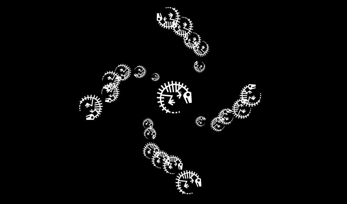 A screenshot of https://paleontological-audio-visualisers.artechfuz3d.xyz/visualiser